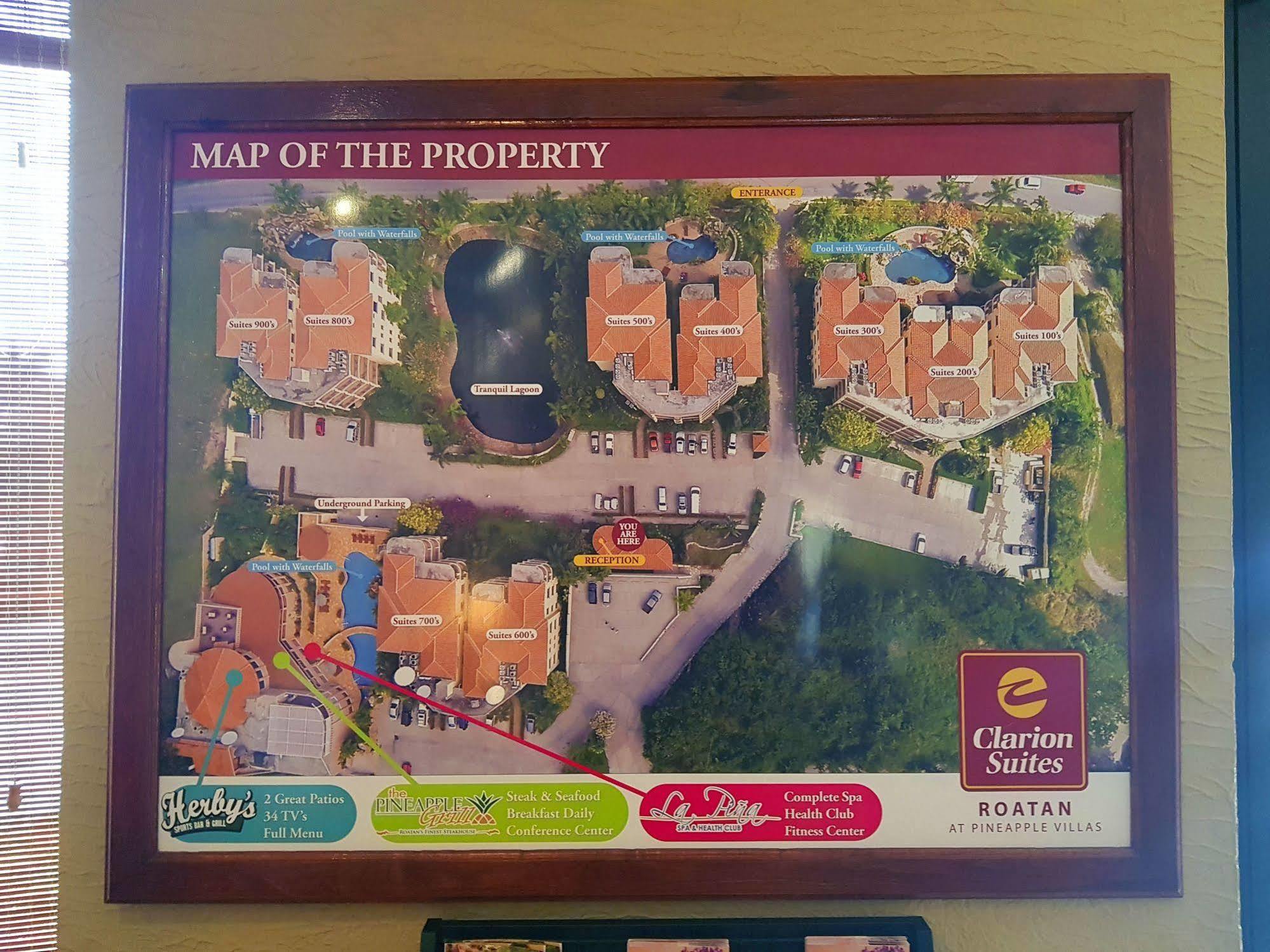 Clarion Suites Roatan At Pineapple Villas French Harbour Екстер'єр фото